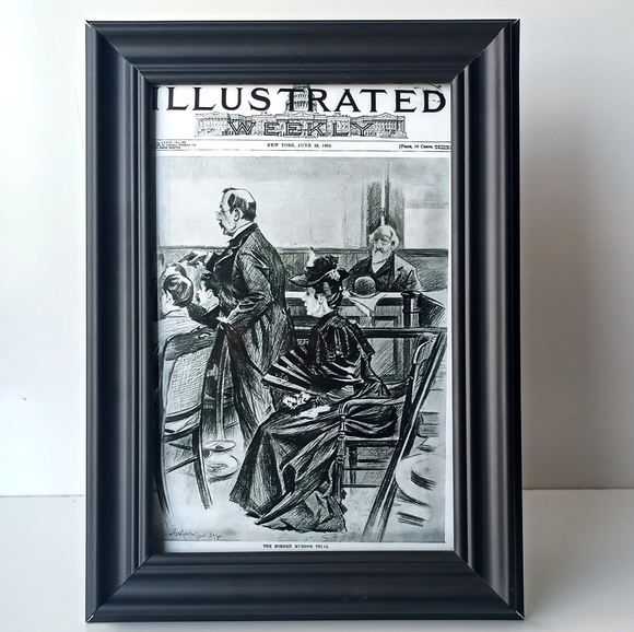 Serial Killer Lizzie Borden Vintage Retro Gothic Crime 1900s Victorian Newspaper - Picture 4 of 10